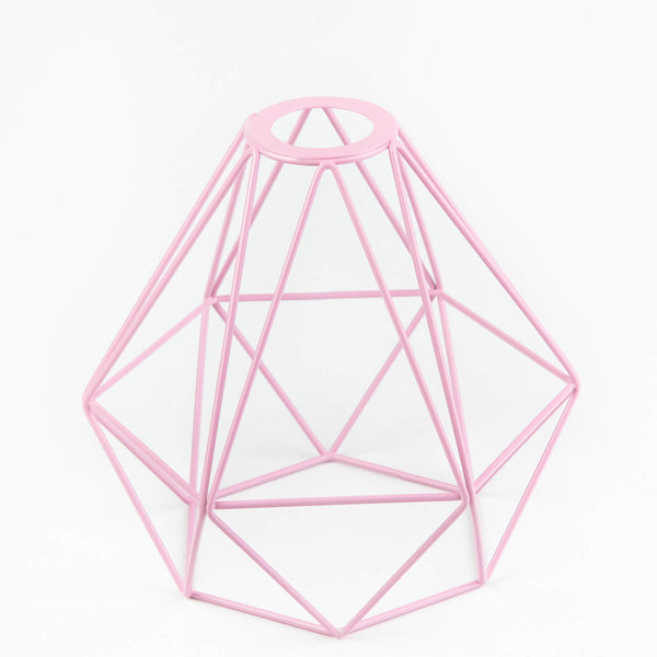 CUPULA DO PENDENTE DIAMANTE TAMANHO PADRAO - ROSA