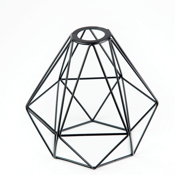 CUPULA DO PENDENTE DIAMANTE TAMANHO PADRAO - PRETO