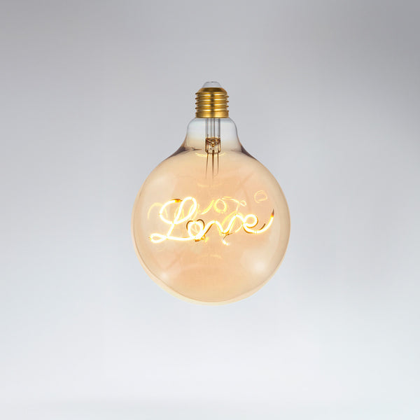 LÂMPADA DECORATIVA FILAMENTO LED LOVE BIVOLT 4W