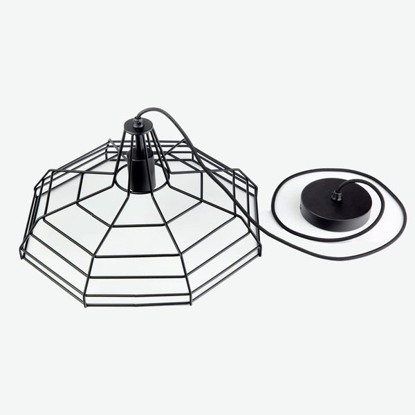 PENDENTE COM CÚPULA SONAR TAMANHO PADRAO  - PRETO