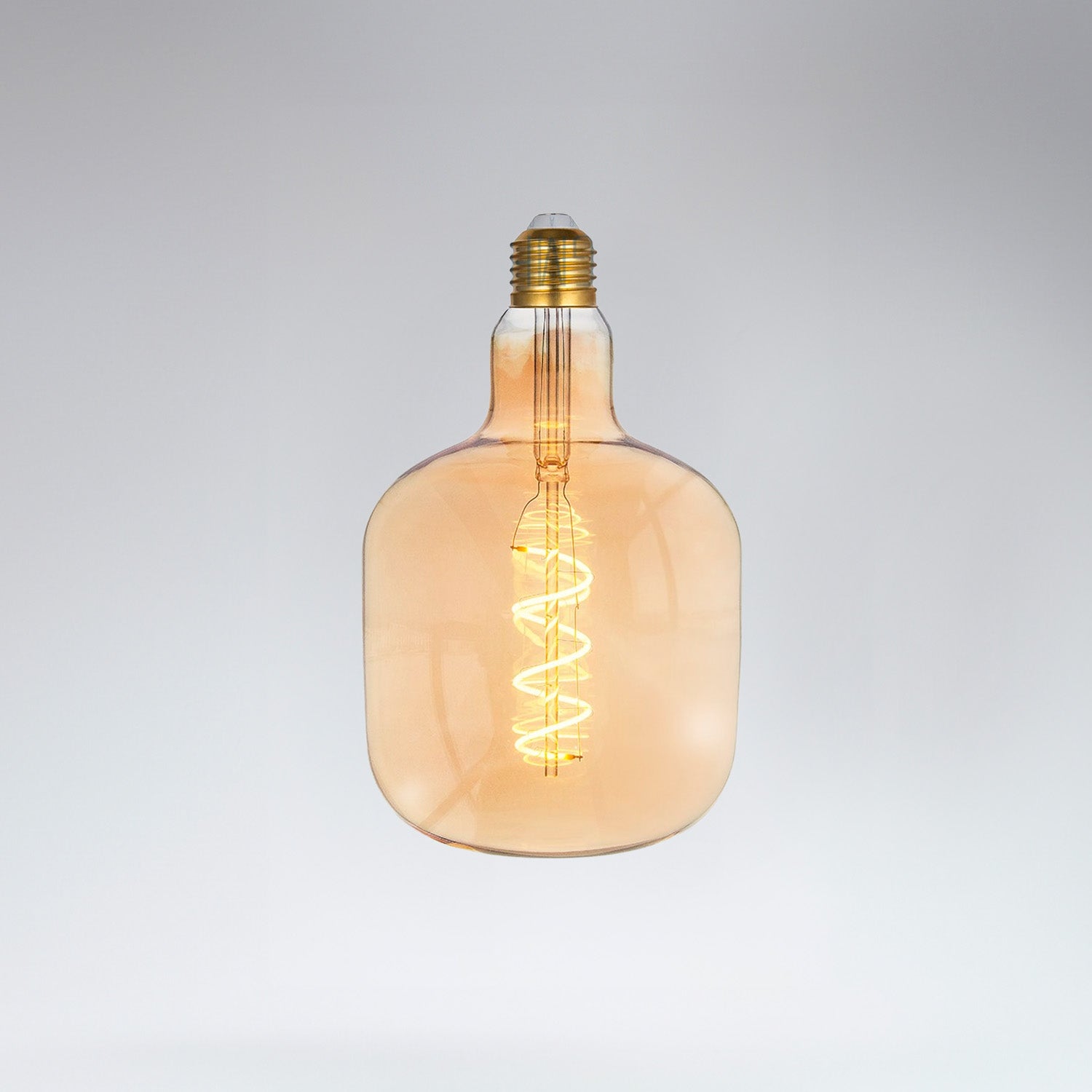 LÂMPADA DECORATIVA FILAMENTO LED U120 ESPIRAL BIVOLT 2200K 4W ...